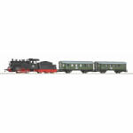 Piko induló készlet Személyvonat BR 98 gőzmozdony személykocsikkal, ágyazatos sínnel DB III - 57112 H0 1: 87 méretarány (PI57112)