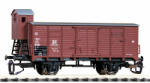 Piko Fedett zárt teherkocsi G02 fékházzal DR III - 47760 TT 1: 120 méretarány (PI47760)