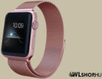 FeiFan Mágneses fém óraszíj Apple Watch órához 42/44/45/49 mm FeiFan Milanese - Rose gold (IWM411)