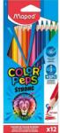 Maped Color Peps STRONG háromszögletű színesceruza készlet - 12 darabos (CW-862712)