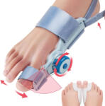 Tech Love Corector de Monturi Tech Love pentru Hallux Valgus de Zi si Noapte, Universal, Albastru (EA-TLSLUE055)