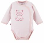 Eevi Hosszú ujjú, hosszú ujjú body BIG BEAR rózsaszín - 68
