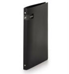 KARTON P+P Gyűrűskönyv A4, 4 gyűrűs 2cm gerinc PP, Karton P+P Opaline fekete (2-101) - iroszer24