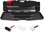 ZuperPRO KIT Gletiere Profesionale ZuperPRO cu Lame Suplimentare 0.5 mm 60/80 cm, Trafalet pentru Glet si Spaclu - Set 60/80/100 cm + Prelungitor + Carcasa Transport