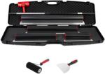 ZuperPRO KIT Gletiere Profesionale ZuperPRO cu Trafalet pentru Glet si Spaclu - Set Complet 40/60/80/100 cm + Prelungitor + Carcasa Transport