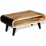 vidaXL Masă de cafea, lemn masiv de mango, 90 x 55 x 39 cm (244008) Masa de cafea