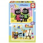 Educa Puzzle EDUCA 2in1 Milo 2x48 piese (EDU19542) Puzzle