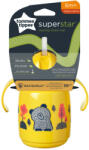 Tommee Tippee Superstar Training Straw Cup szívószálas sárga 300 ml