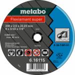 Metabo Flexiamant Super Vágókorong, acél, 125x2, 0x22, 23mm TF 41 616107000 (616107000)