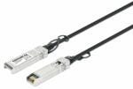Manhattan 508391 cablu InfiniBand/fibră optică 1 m SFP+ Negru, Argint (508391)