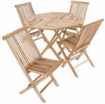 divero mobilier de grădină din lemn de tec (GL05524_SL01)