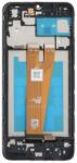  0A045F Samsung Galaxy A04 OEM LCD kijelző érintővel Fekete kerettel, előlap (0A045F)
