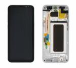 Samsung GH97-20470B Samsung Galaxy S8 Plus ezüst gyári ezüst LCD kijelző érintővel kerettel előlap (GH97-20470B)