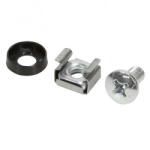 Emtex Set Surub Rack Nichelat 50buc Emtex (kom-emtm6-50) - pcone