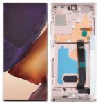 Samsung GH82-23599C Gyári Samsung Galaxy Note20 Ultra SM-N986 bronz LCD kijelző érintővel kerettel előlap (GH82-23599C)