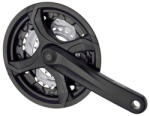  Egyéb hajtómű mtb alu 22/32/42t 170m prowheel tc-cm01, fekete tengelyhossz: 120 mm