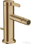 Hansgrohe AXOR ONE bidé csaptelep automata leeresztővel, szálcsiszolt bronz 48210140 (48210140)