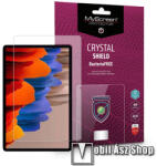 MyScreen CRYSTAL Shield BacteriaFREE képernyővédő fólia - CRYSTAL - 1db, törlőkendővel, antibakteriális, A képernyő sík részét védi! - SAMSUNG Galaxy Tab S9 / Tab S9 FE / Tab S8 / Tab S7