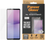 Panzer Стъклен протектор PanzerGlass за Sony Xperia 10 VI. 10 V AntiBacterial, UWF, Черен