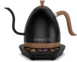 Brewista Kettle Electric - 1L - Brewista Artisan - Negru Cu Maner Lemn