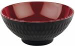 APS ASIA Plus Bol, negru/roșu, capacitate: 0, 35 litri, înălțime: 55 mm, diametru: 130 mm Castron