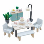 Le Toy Van Furniture Daisylane étkező készlet babaházakhoz (ME056)