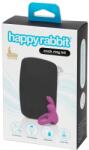 Happy Rabbit Cock Kit - vibrációs péniszgyűrű tárolóval (lila) - erotikashow