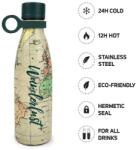  Legami kulacs, duplafalú rozsdamentes acél, 0, 5 l, TRAVEL ON THE GO (SSB0005)