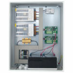 Techson 12 V-120 W / 24 V-60 W / 30 min teljesítményű kültéri szünetmentes tápegység (TC-UPS_4KF12-24V-120-60W)