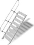 KRAUSE LÉPCSŐ (KÖNNYŰFÉM), 8 FOKOS 1, 0 M, 60° (823571) - profiletra