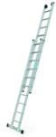 ZARGES Everest Plus 2E, Peremezett lépcsős tolólétra 2x10 (ZARGES_40468) - profiletra