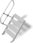KRAUSE LÉPCSŐ (KÖNNYŰFÉM), 4 FOKOS 0, 8 M, 60° (823335) - profiletra