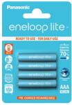 Panasonic lite BK-4LCCE/4BE AAA/mikro 550mAh Ni-MH akkumulátor 4 db/csomag (BK-4LCCE/4BE) - lenser