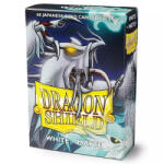  Dragon Shield Matte White 60 Japanese Size - 62x89mm - Fehér (60db/csomag)