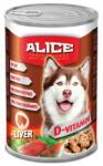 Alice Professional Dog konzerv - máj (1240g) nedves eledel kutyák részére (300811)
