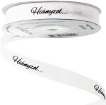 Valex Decor Hiányzol…" feliratos ripsz szalag 12mm x 20m - Fehér (GX12-03)