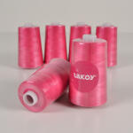 Takoy Overlock / coverlock poliészter cérna TKY 5000 fukszia színű