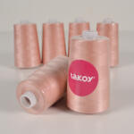 Takoy Overlock / coverlock poliészter cérna TKY 5000 púder rózsaszín