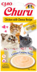 Churu Recompense pentru pisici Churu Cat Chicken & Cheese Creamy 14g x 4 tubes