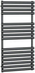 Welland Design törölközőszárító radiátor fekete 600x1200mm Welland Lux | Készletről | Gyors kiszállítással (US03001)