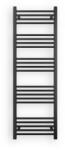 Welland Fekete 500x1500mm törölközőszárítós fürdőszobai radiátor Welland Lux | Készletről | Gyors kiszállítással (CN1500500BL)