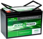 Aces Litium Baterie / acumulator cu litiu pentru rulote LiFePO4 12V 100Ah Aces AL12V100HFA-BT (AL12V100HFA-BT)