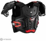 Leatt Chest Protector 4.5 Pro Junior gyerek protektor mellény, fekete/piros (S/M (134-146 cm))