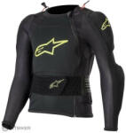 Alpinestars Bionic Plus gyermekvédő, fekete/sárga Fluo (S/M)