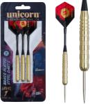 Unicorn Steel Tip Darts Set Level 1 Brass Plated Steel Barrels -