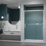 Radaway Usa de nisa culisanta, alb mat, Radaway Idea White DWJ 387016-04-01L (387016-04-01L)