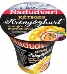 Nádudvari élőflórás réteges krémjoghurt mangó-maracujával 180 g