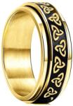  Celtic Gyűrű-Arany/Fekete/57mm