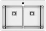LAWEO AS 390S prémium inox mosogató SZIFONNAL (AS-390S)