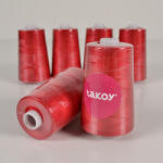 Takoy Overlock / coverlock poliészter cérna TKY 5000 - sötét piros